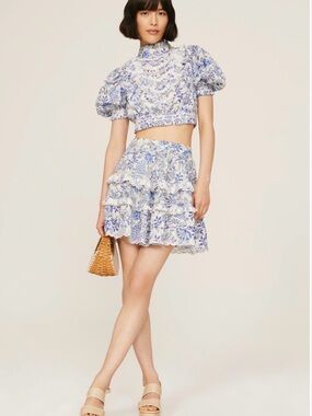 Hemant & Nadia Skirt and Top Set